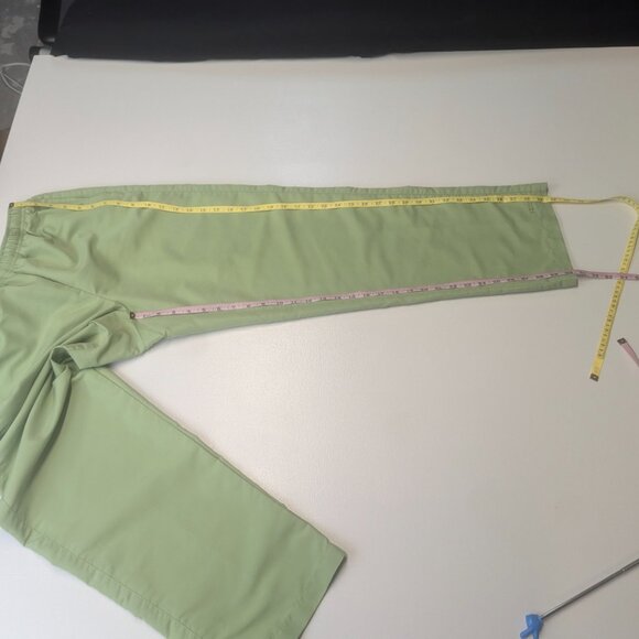 Izod Size Medium Sage Green Track Pants *Tiny Stain and Free Top XL - Picture 6 of 16